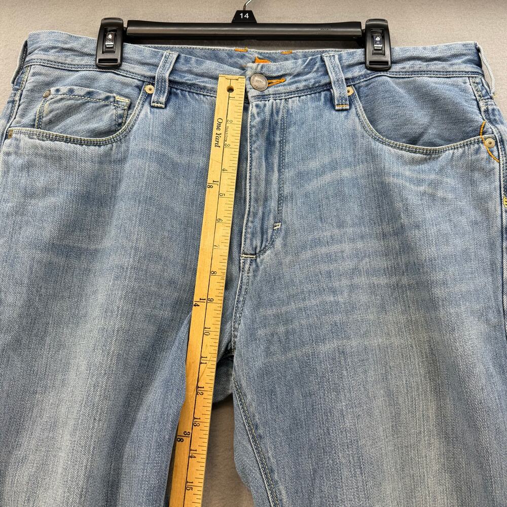 Tommy Bahama Jeans Men's 36x32 Light Blue Standard Straight Soft Denim Relaxed - Picture 13 of 15